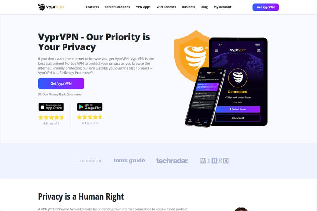 VyprVPN Official Website