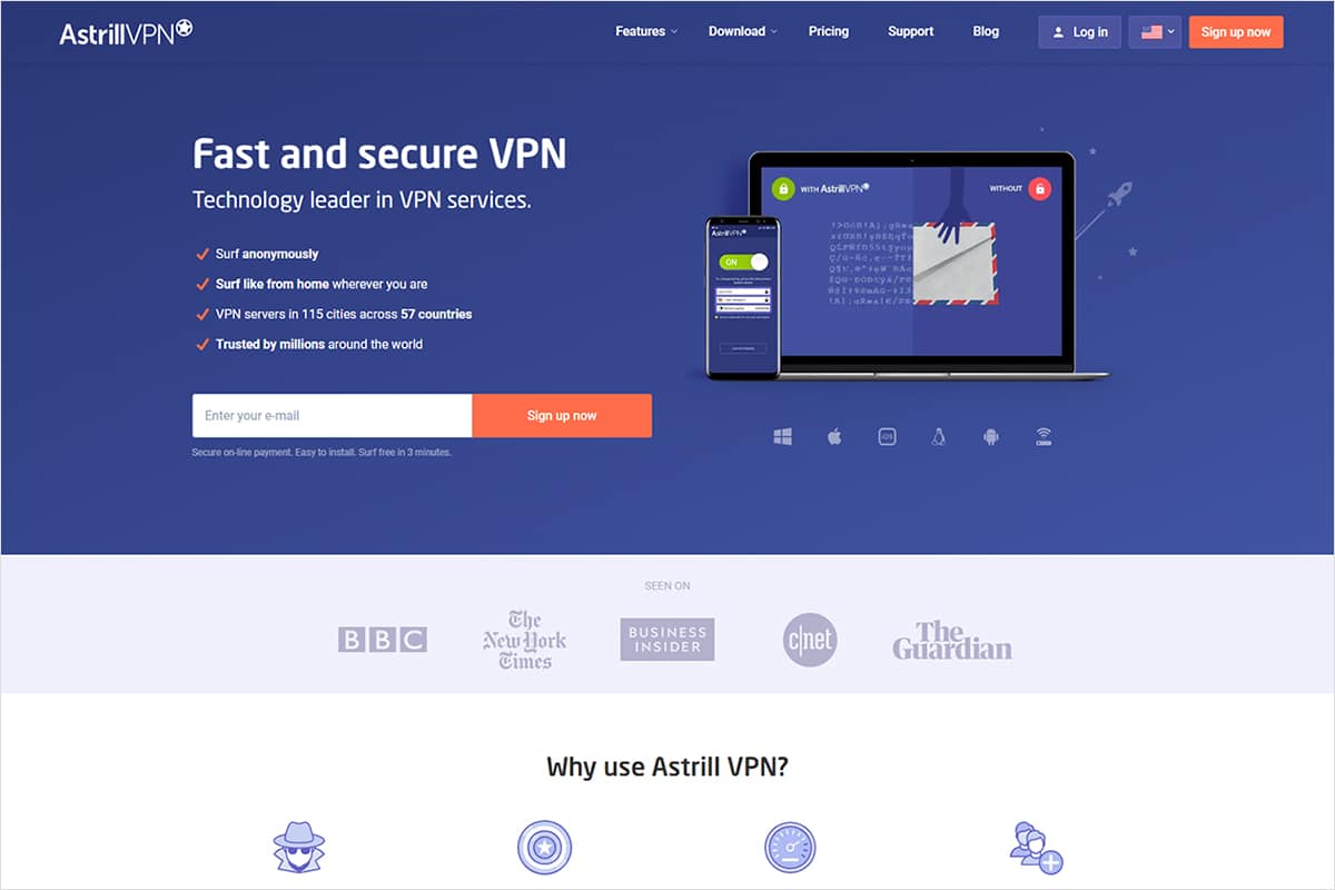 Astrill VPN Official Website