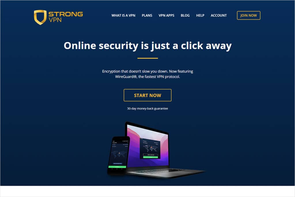 StrongVPN Official Website
