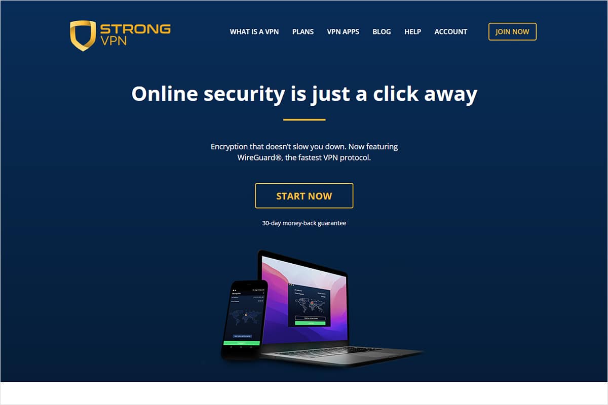 StrongVPN Official Website