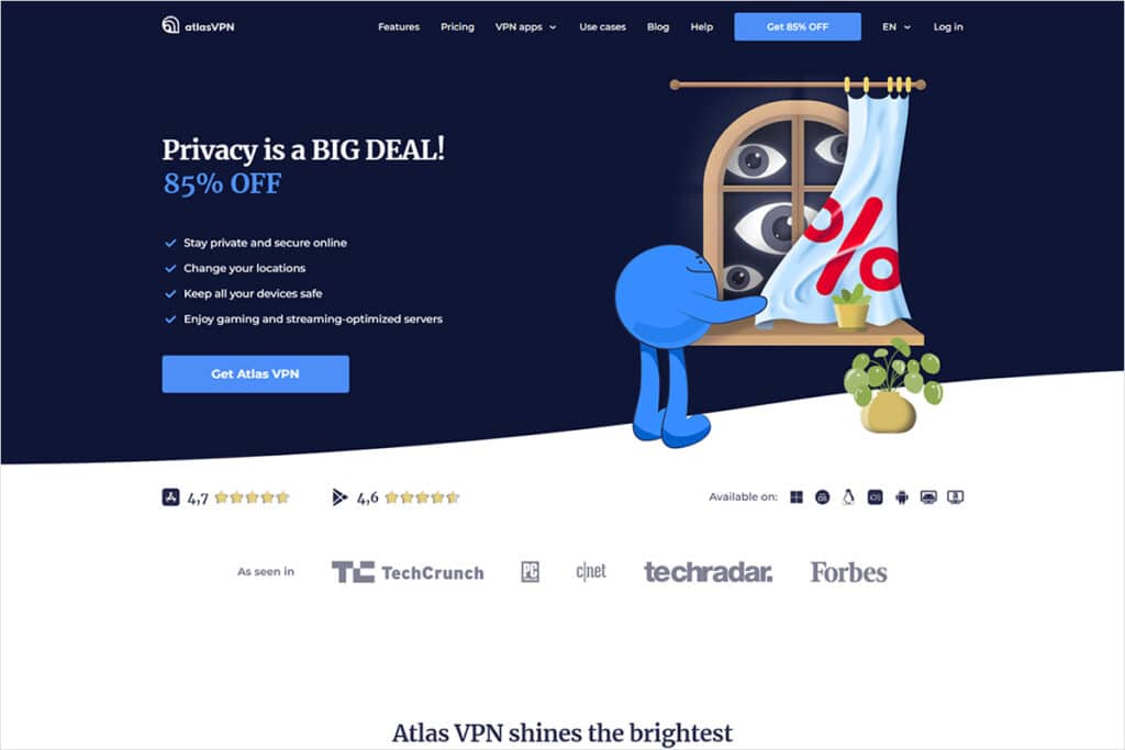 Atlas VPN Official Website