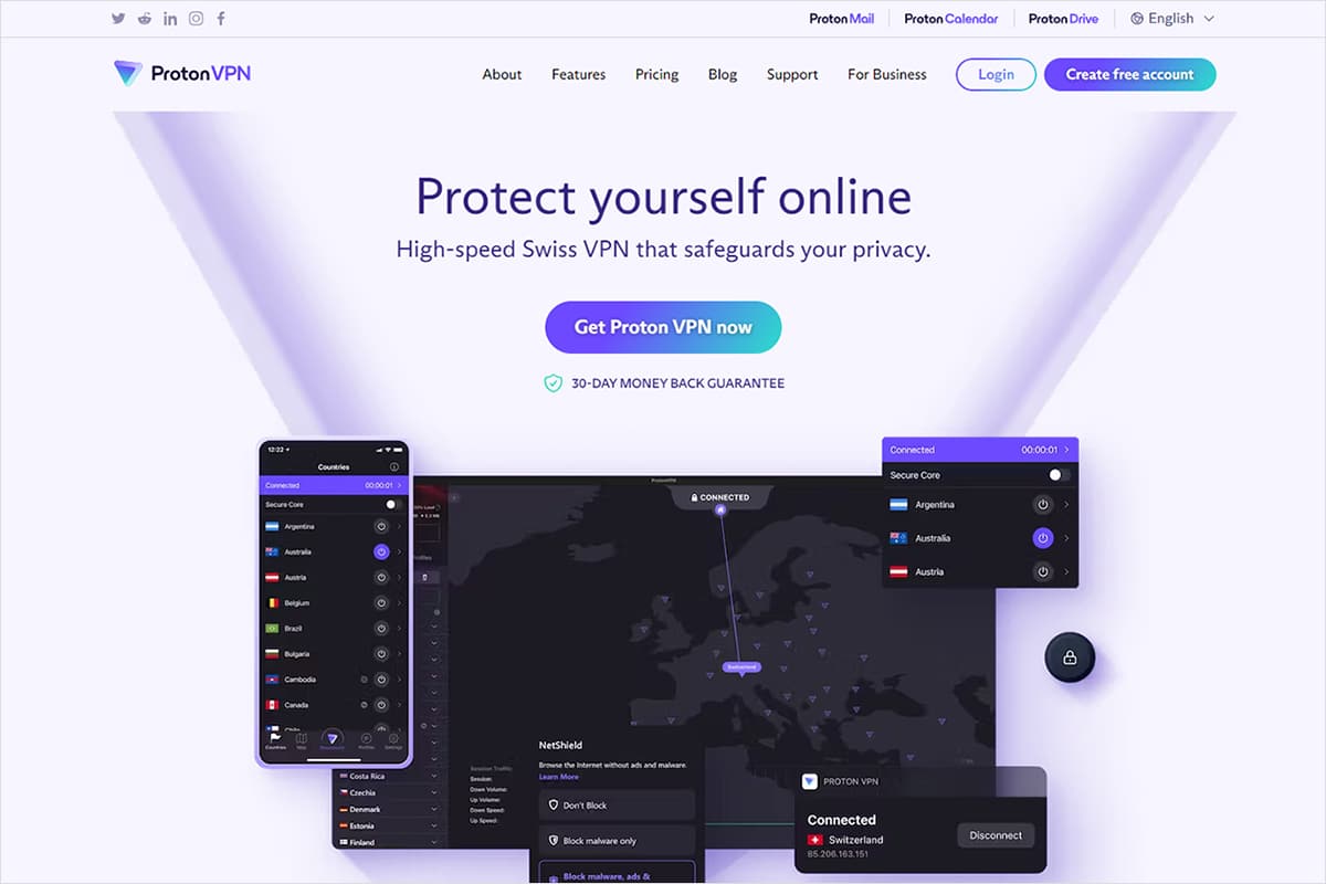Proton VPN Official Website