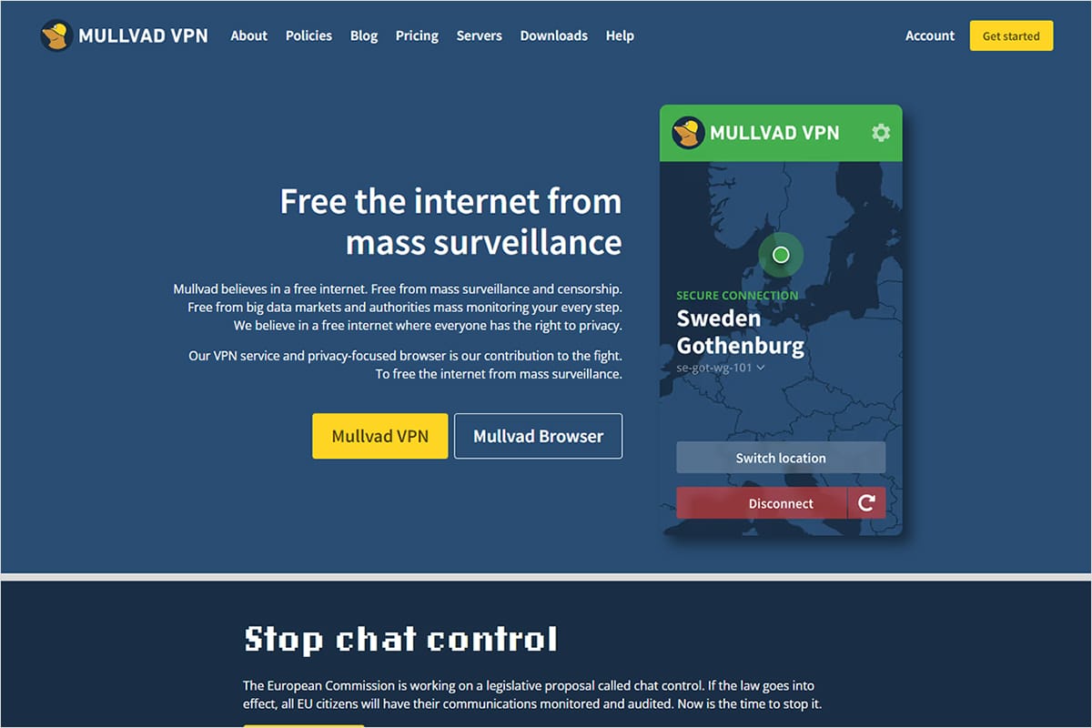 Mullvad VPN Official Website